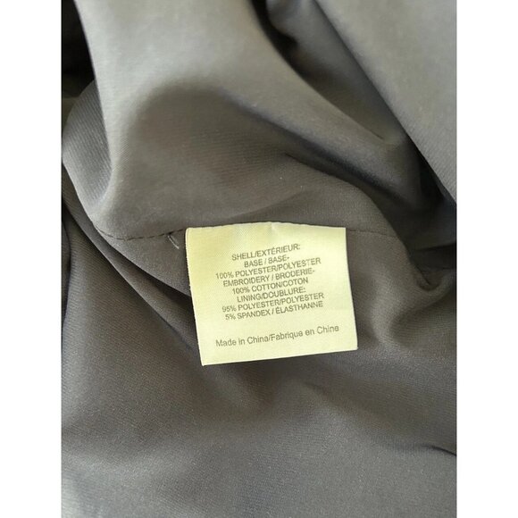 Tory Burch Womens Size 12 Lace Sleeveless Sheath Dress Navy Blue Formal Cocktail - Picture 5 of 8